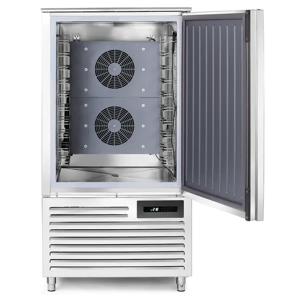 Blastchiller | 10 Niveaus (EN/GN) | Max. 25kg (Koelen) / 20kg (Vriezen) | 1.49kW (230V) | 750x740x1290(h)mm