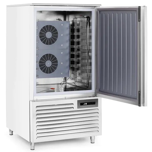 Blastchiller | 10 Niveaus (EN/GN) | Max. 25kg (Koelen) / 20kg (Vriezen) | 1.49kW (230V) | 750x740x1290(h)mm