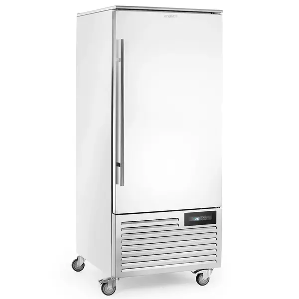 Blastchiller | 15 Niveaus (EN/GN) | Max. 45kg (Koelen) / 35kg (Vriezen) | 2.08kW (230V) | Wielen (Geremd) | 790x943x1975(h)mm