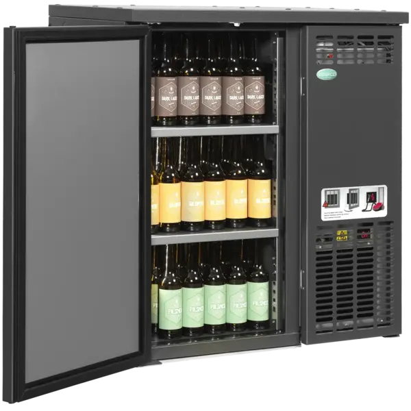 Barkoelkast | SCL Combi-Line | 138L | Antracietgrijs | +2°C/+10°C | Geforceerd | 770x560x820(h)mm