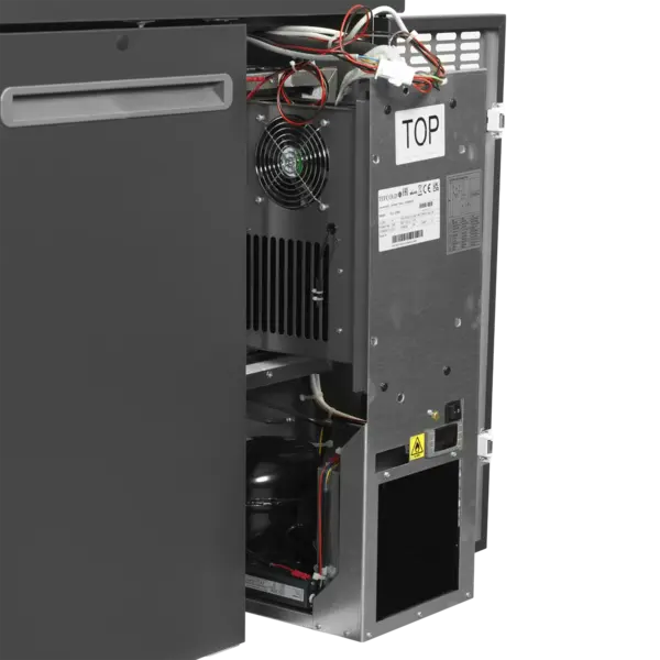 Barkoelkast | SCL Combi-Line | 299L | Antracietgrijs | +2°C/+10°C | Geforceerd | Draaideuren | 1245x560x820(h)mm