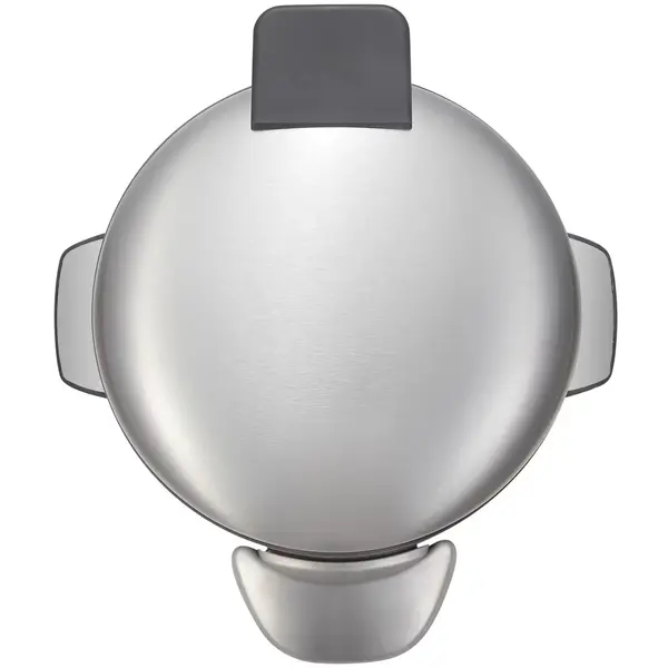 Pedaalemmer | BELLE DELUXE | RVS | Zwart | 12L | Klapdeksel | Ø250x412(h)mm