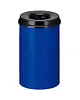 V-Part Afvalbak | Metaal | Blauw/Zwart | 20L | Open | Vlamdovend | Ø260x420(h)mm 