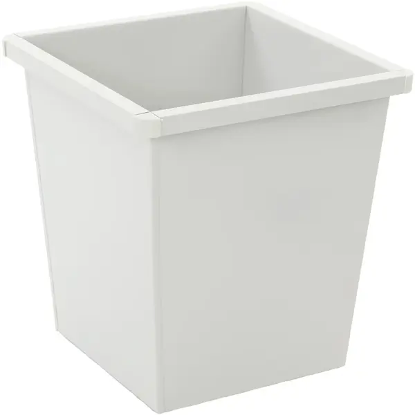 Afvalbak | Metaal/Kunststof | Grijs | 27L | Open | Afvalscheiding | 343x343x361(h)mm