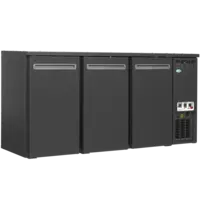 SERRCO by Tefcold Barkoelkast | SCL Combi-Line | 455L | Antracietgrijs | +2°C/+10°C | Geforceerd | Draaideuren | 1720x560x820(h)mm