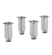 Diamond Verhogingspotenset | INNOVA SELECTION | RVS | 4 Stuks | 150/200(h)mm