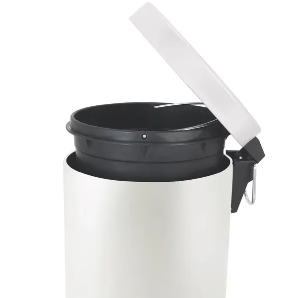 Pedaalemmer | Wit | 20L | Klapdeksel | Ø292x445(h)mm