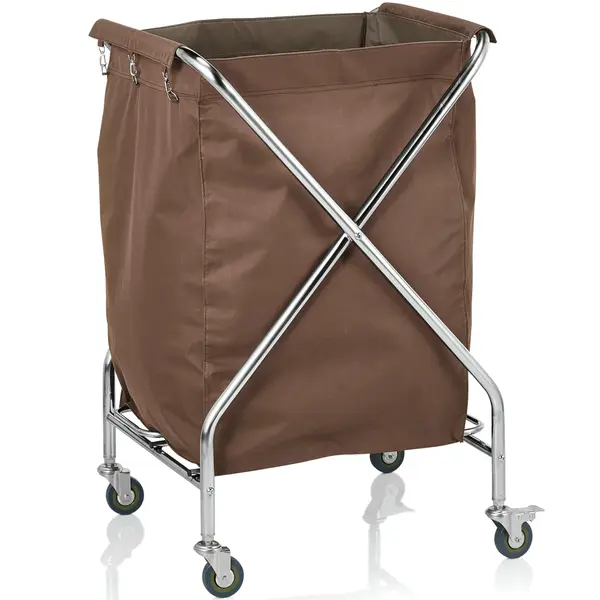 Losse Waszak | Polyester | Bruin | 190L | WAS Germany Linnenwagen WAS-4423000 | 500x500x750(h)mm