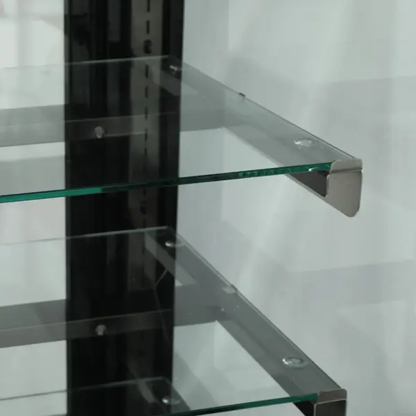 Koelvitrine | PDA3 | 530L | Zwart | -1°C/+5°C | Geforceerd | 4 Niveaus | Wielen | 1200x750x1360(h)mm