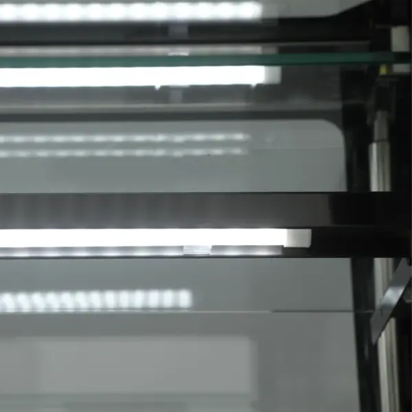 Koelvitrine | PDA3 | 530L | Zwart | -1°C/+5°C | Geforceerd | 4 Niveaus | Wielen | 1200x750x1360(h)mm