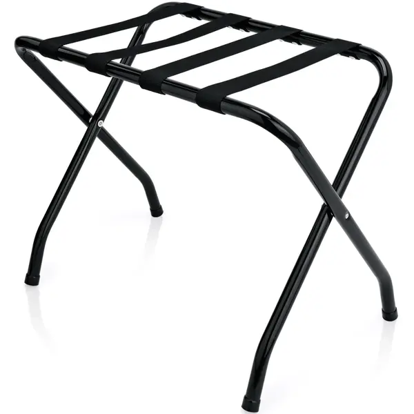 Kofferstandaard | Staal | Zwart | Inklapbaar | 650x405x540(h)mm