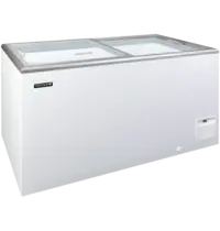 Tefcold Vrieskist | IDA | 426L | Wit | -16°C/-23°C | Statisch | Schuifdeksels | Wielen | 1344x694x867(h)mm 