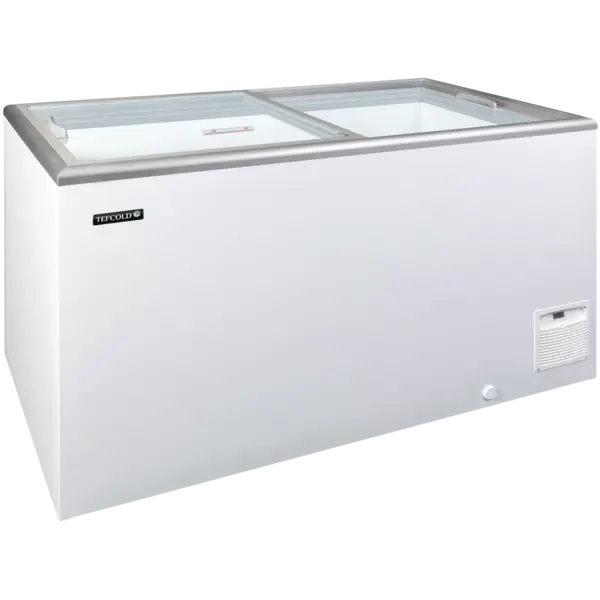 Vrieskist | IDA | 426L | Wit | -16°C/-23°C | Statisch | Schuifdeksels | Wielen | 1344x694x867(h)mm