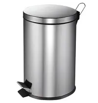 V-Part Pedaalemmer | RVS | 20L | Klapdeksel | Ø292x445(h)mm 