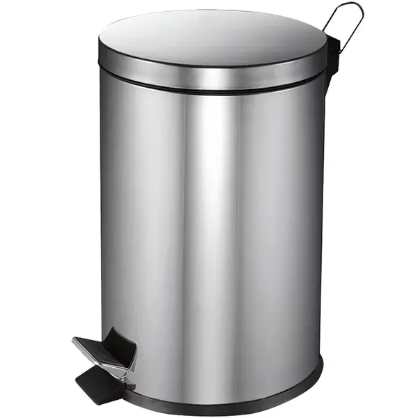 Pedaalemmer | RVS | 20L | Klapdeksel | Ø292x445(h)mm