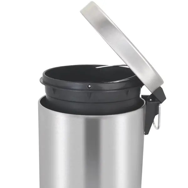 Pedaalemmer | RVS | 20L | Klapdeksel | Ø292x445(h)mm