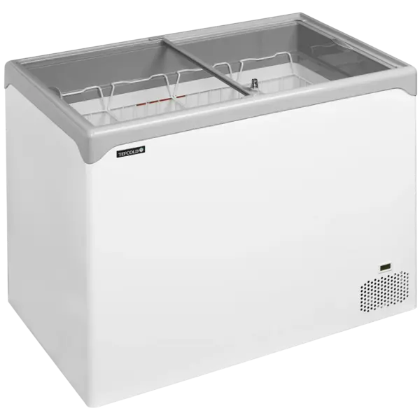 Vrieskist | NIC | 288L | Wit/Grijs | -14°C/-24°C | Statisch | Schuifdeksels | Wielen (Geremd) | 1030x650x885(h)mm