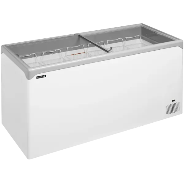 Vrieskist | NIC | 478L | Wit/Grijs | -14°C/-24°C | Statisch | Schuifdeksels | Wielen (Geremd) | 1570x650x885(h)mm