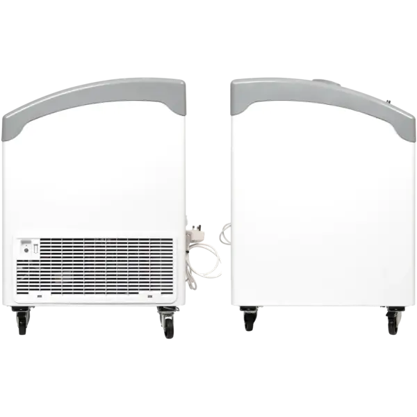 Vrieskist | NIC | 286L | Wit/Grijs | -14°C/-24°C | Statisch | Schuifdeksels | Wielen (Geremd) | 1030x650x918(h)mm