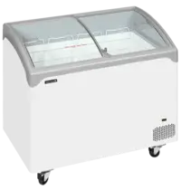 Tefcold Vrieskist | NIC | 286L | Wit/Grijs | -14°C/-24°C | Statisch | Schuifdeksels | Wielen (Geremd) | 1030x650x918(h)mm