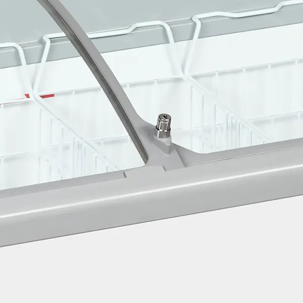 Vrieskist | NIC | 388L | Wit/Grijs | -14°C/-24°C | Statisch | Schuifdeksels | Wielen (Geremd) | 1320x650x918(h)mm