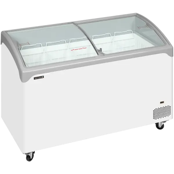 Vrieskist | NIC | 388L | Wit/Grijs | -14°C/-24°C | Statisch | Schuifdeksels | Wielen (Geremd) | 1320x650x918(h)mm