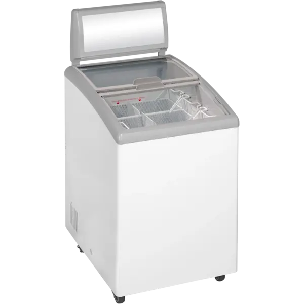 Vrieskist | IDC | 152L | Wit | -10°C/-30°C | Statisch | Schuifdeksels | Wielen (Geremd) | 584x714x1170(h)mm