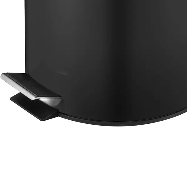Pedaalemmer | Zwart | 12L | Klapdeksel | Ø248x400(h)mm