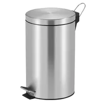 V-Part Pedaalemmer | RVS | 12L | Klapdeksel | Ø248x400(h)mm 