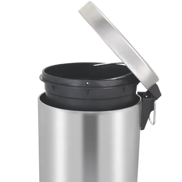 Pedaalemmer | RVS | 12L | Klapdeksel | Ø248x400(h)mm