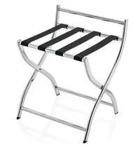 WAS Germany Kofferstandaard | RVS | Inklapbaar | Wandbescherming | 505x450x515/610(h)mm 