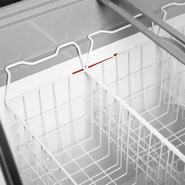 Schepijsvitrine | NIC | 390L | 10x 5L | -14°C/-24°C | Statisch | Gekoelde Reserve | Wielen (Geremd) | 1320x650x885(h)mm