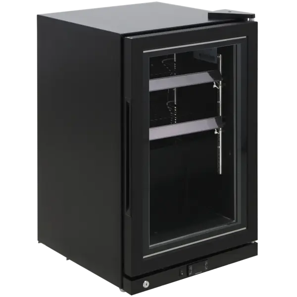 Vrieskast | UDB | 90L | Zwart | -18°C/-22°C | Geforceerd | 500x560x820(h)mm