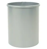 V-Part Afvalbak | Metaal | Zilver | 15L | Open | Ø255x305(h)mm 