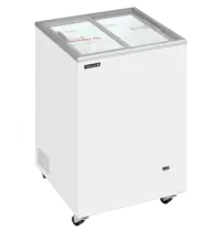 Tefcold Vrieskist | IC | 108L | Wit | -14°C/-24°C | Statisch | Schuifdeksels | Wielen (Geremd) | 570x570x897(h)mm