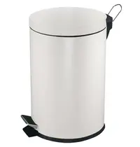 V-Part Pedaalemmer | Wit | 5L | Klapdeksel | Ø203x284(h)mm 