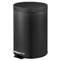 V-Part Pedaalemmer | Zwart | 5L | Klapdeksel | Ø203x284(h)mm 