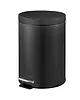 V-Part Pedaalemmer | Zwart | 5L | Klapdeksel | Ø203x284(h)mm 