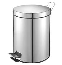 V-Part Pedaalemmer | RVS | 5L | Klapdeksel | Ø203x284(h)mm 