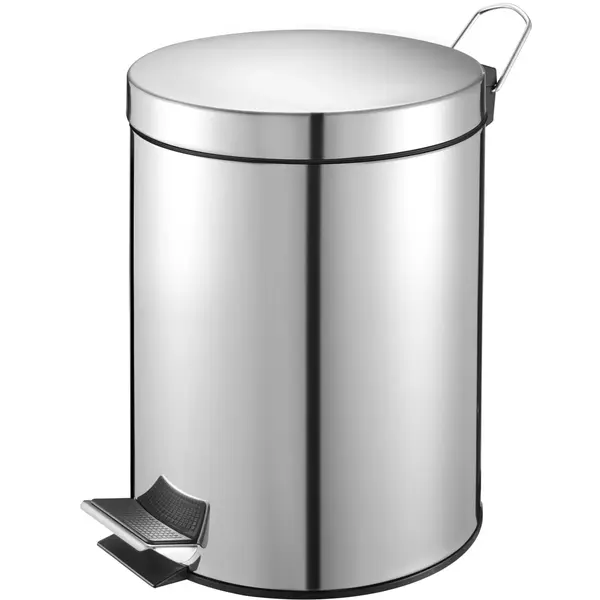 Pedaalemmer | RVS | 5L | Klapdeksel | Ø203x284(h)mm