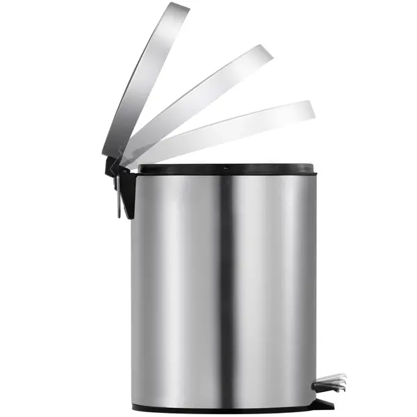 Pedaalemmer | RVS | 5L | Klapdeksel | Ø203x284(h)mm