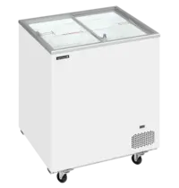Tefcold Vrieskist | IC | 191L | Wit | -14°C/-24°C | Statisch | Schuifdeksels | Wielen (Geremd) | 720x630x892(h)mm