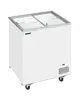 Tefcold Vrieskist | IC | 191L | Wit | -14°C/-24°C | Statisch | Schuifdeksels | Wielen (Geremd) | 720x630x892(h)mm 