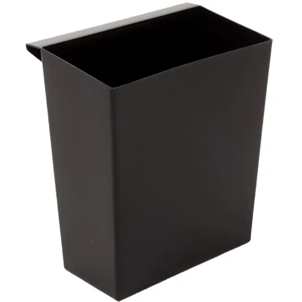 Inzetbakje | Kunststof | Zwart | V-Part Afvalbakken | 150x240x265(h)mm