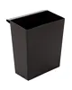 Luxus Inzetbakje | Kunststof | Zwart | V-Part Afvalbakken | 150x240x265(h)mm 