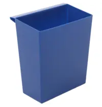 Luxus Inzetbakje | Kunststof | Blauw | V-Part Afvalbakken | 150x240x265(h)mm 