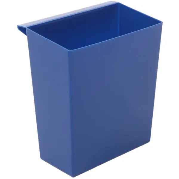 Inzetbakje | Kunststof | Blauw | V-Part Afvalbakken | 150x240x265(h)mm