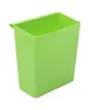 Luxus Inzetbakje | Kunststof | Groen | V-Part Afvalbakken VEP-31045433/31045426 | 150x240x265(h)mm 