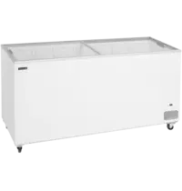 Tefcold Vrieskist | IC | 555L | Wit | -14°C/-24°C | Statisch | Schuifdeksels | Wielen (Geremd) | 1750x630x892(h)mm