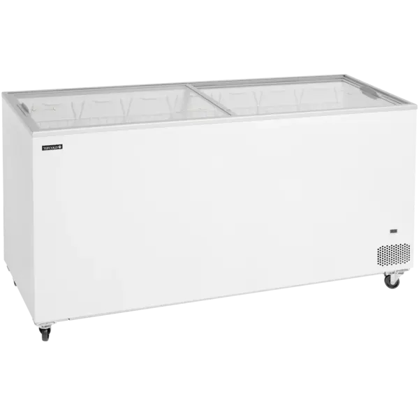 Vrieskist | IC | 555L | Wit | -14°C/-24°C | Statisch | Schuifdeksels | Wielen (Geremd) | 1750x630x892(h)mm